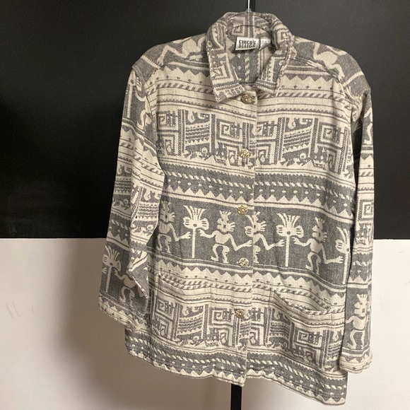 Chicos 90s jacket size 2 (large12) - Picture 3 of 7